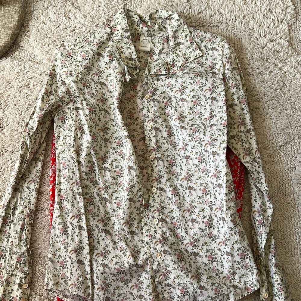J Crew Liberty Perfect Shirt